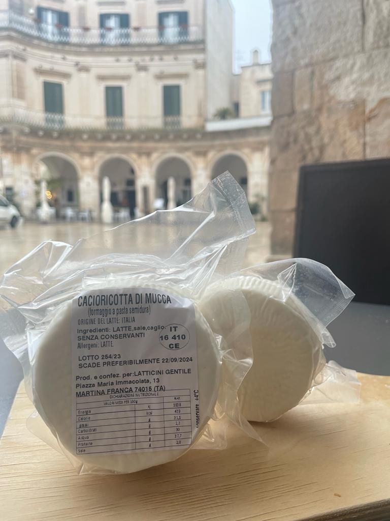 Cacioricotta di Mucca