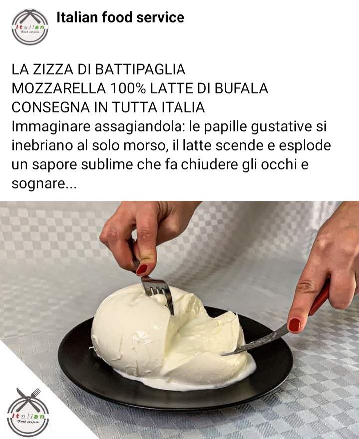 La Zizza di bufala di Battipaglia