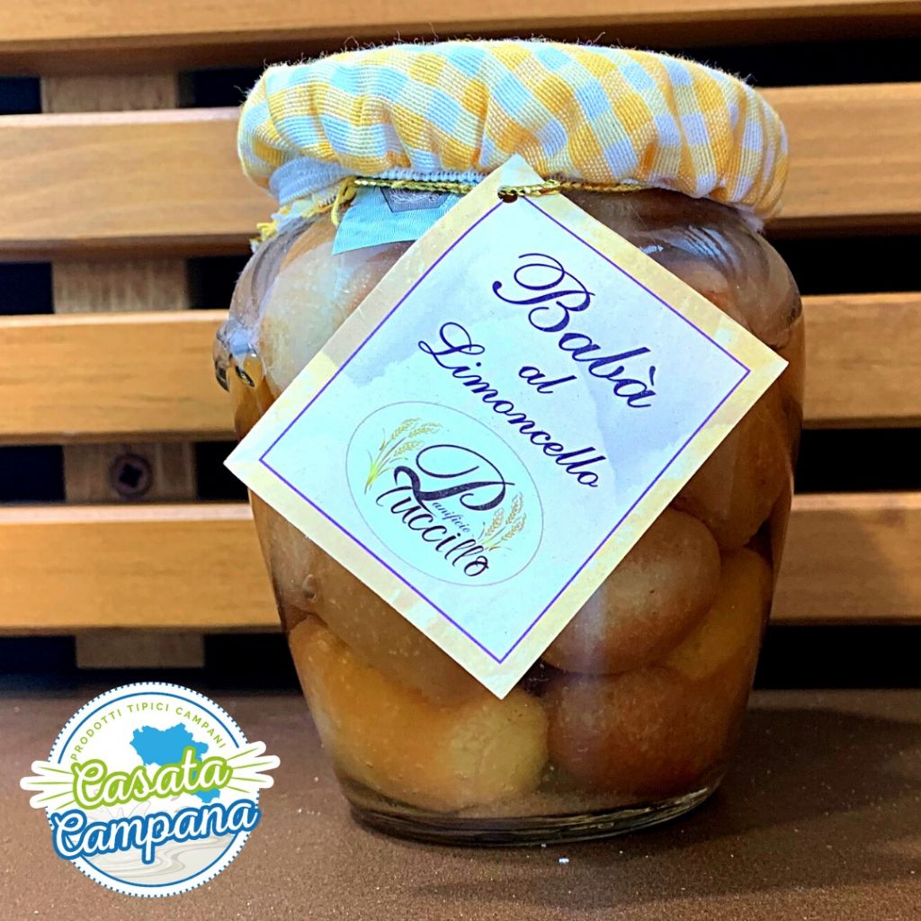 Babà sotto Limoncello